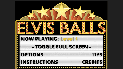 Screenshot of ELvis Balls game